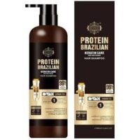 شامپو موی کراتینه فری سولفات پروتئین برزیلی برند هنی ویز (Heniways) حجم 900ml