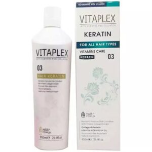 پروتئین مو ویتاپلکس حجم ۸۵۰ میلی لیتر حاوی کراتین و کلاژن